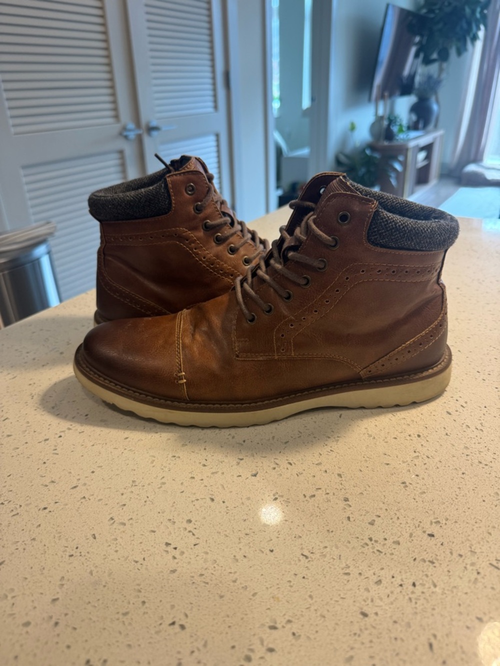 Sonoma Goods Leather Boots size 9.5